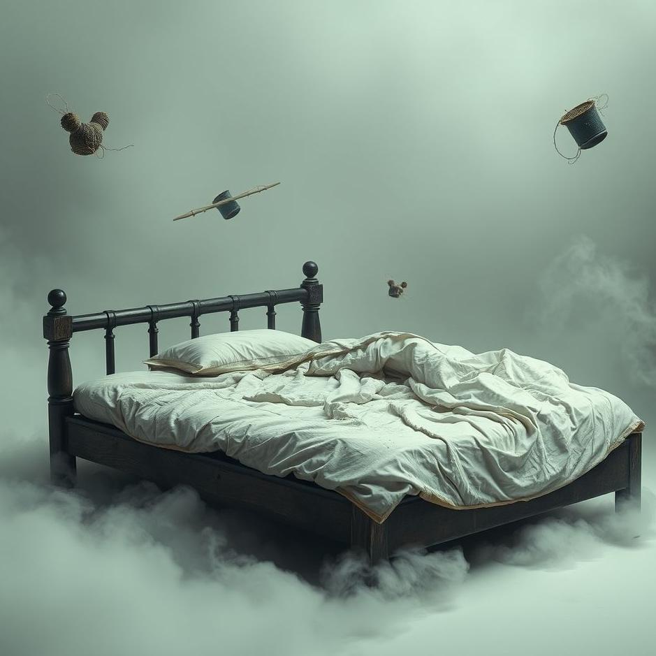 Dream : Hard bed in a dream