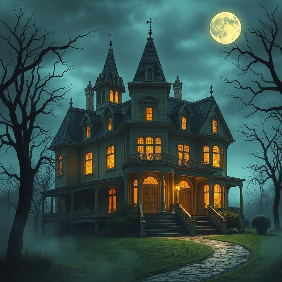 Dream : Haunted mansion in a dream