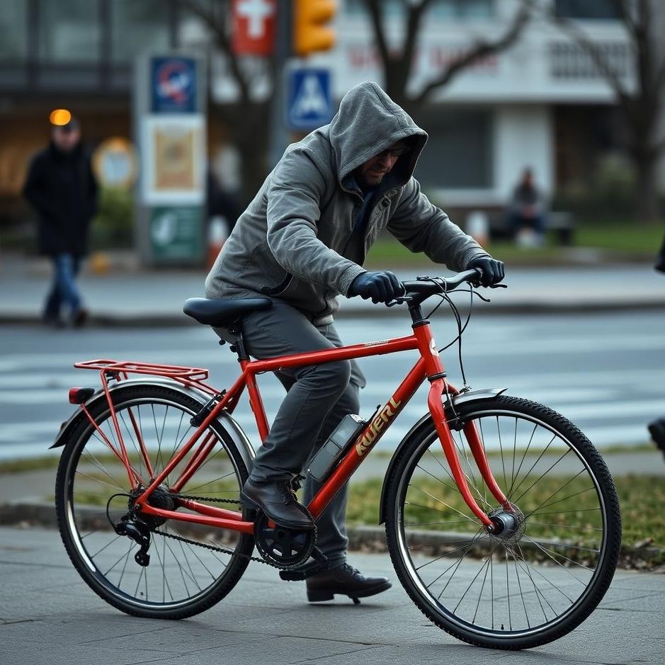 Dream : Having a bicycle stolen 