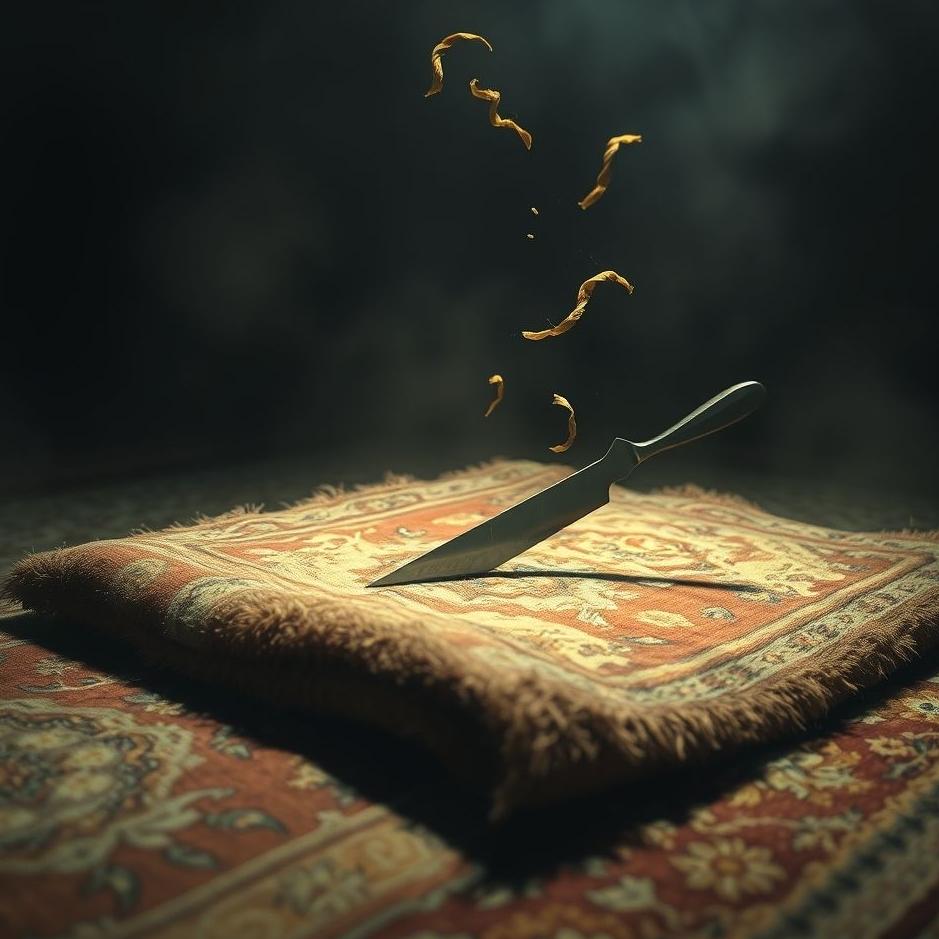 Dream : Having a carpet cut in a dream