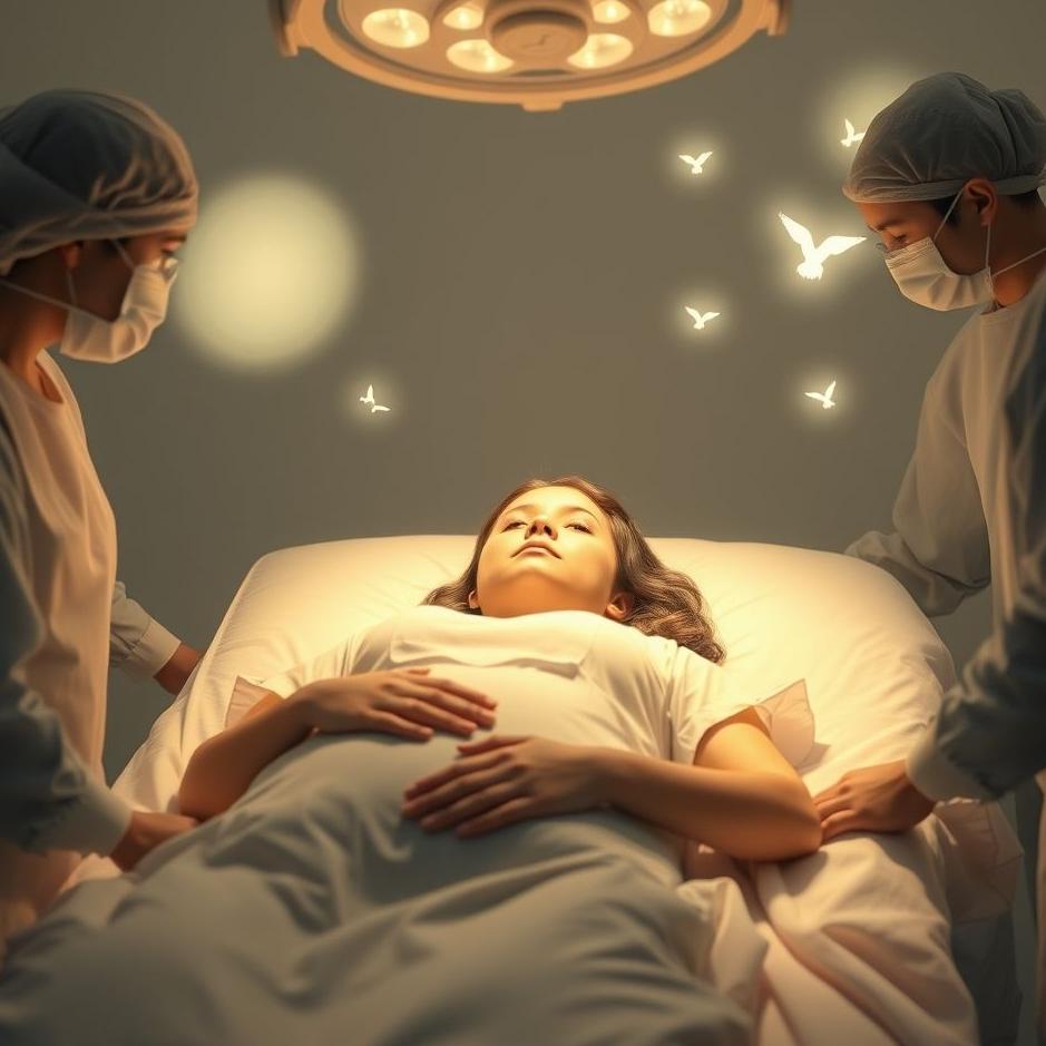 Dream : Having a cesarean section in a dream
