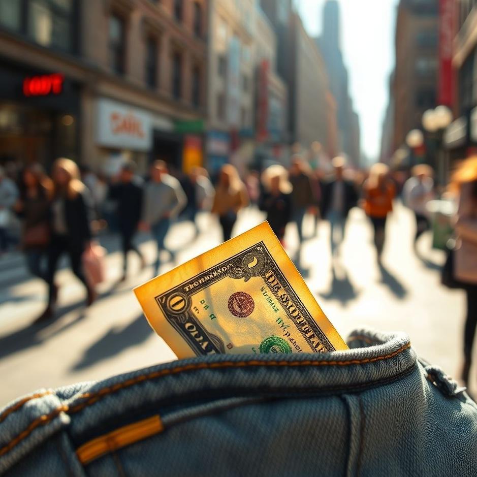 Dream : Having a dollar out of your pocket 