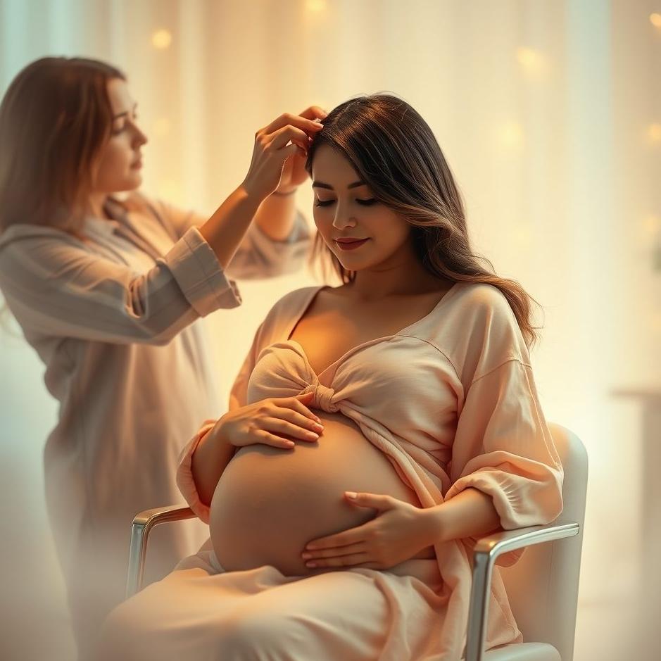 Dream Dictionary : Having a haircut while pregnant in a dream