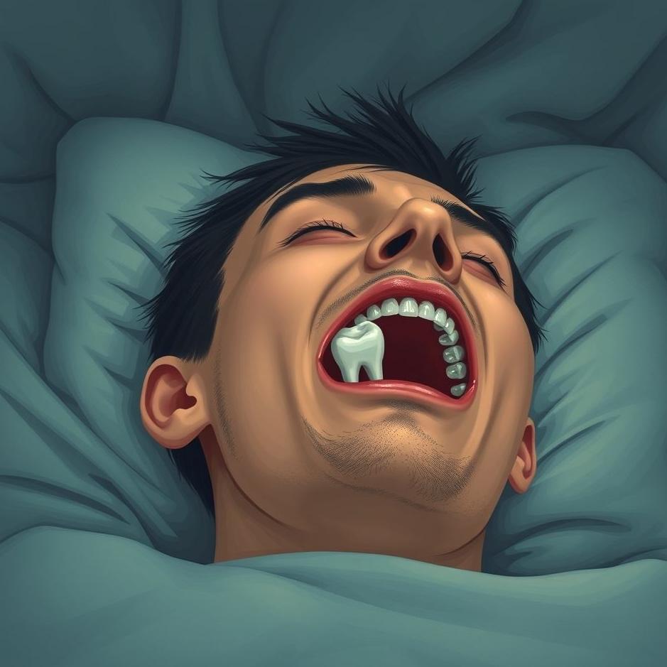 Dream : Having a head tooth pulled out in a dream