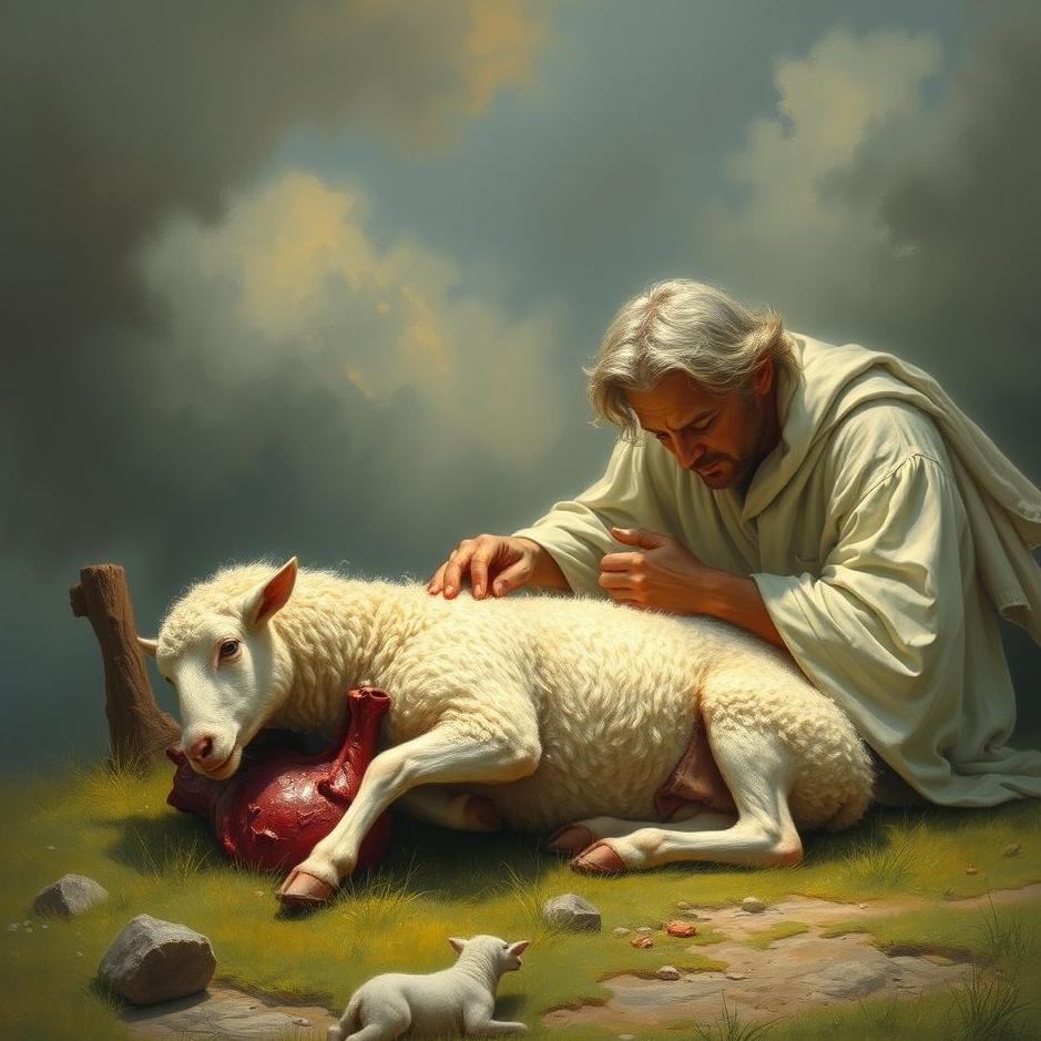 Dream : Having a lamb slaughtered in a dream