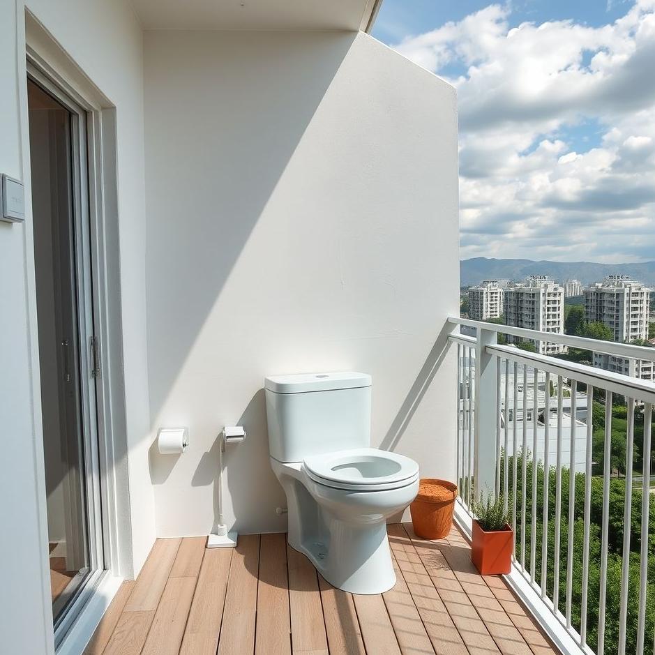 Dream Dictionary : Having a large toilet on the balcony
