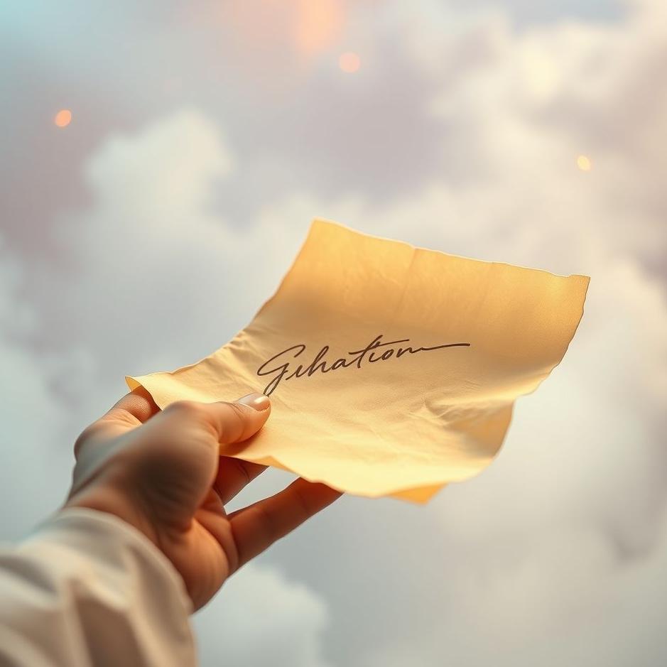 Dream : Having a paper signed in a dream