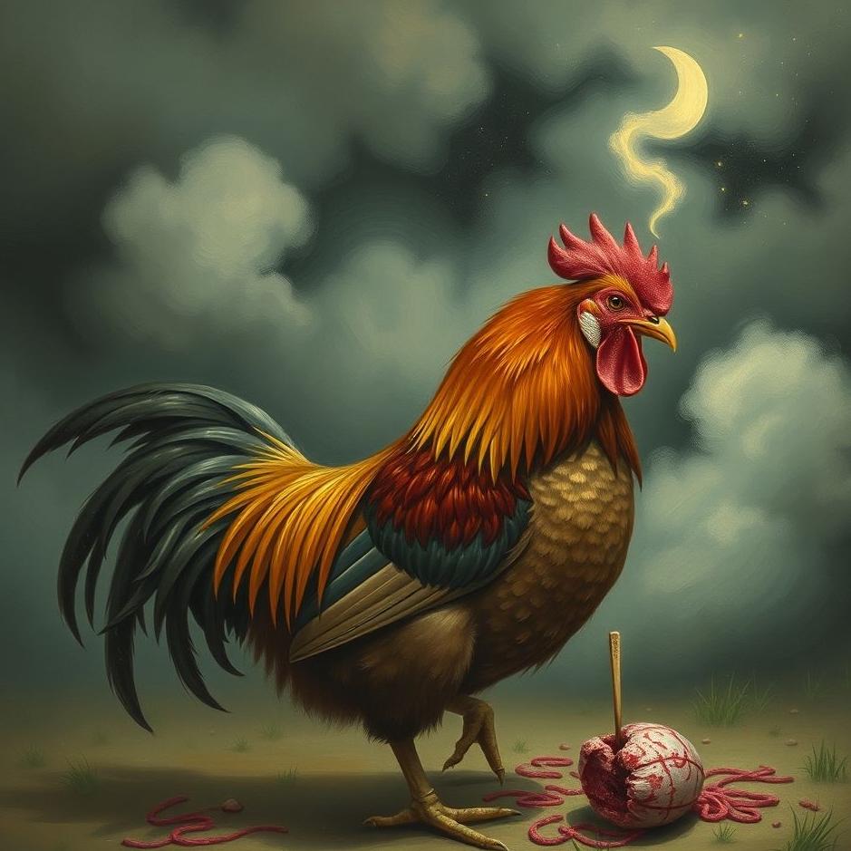 Dream : Having a rooster slaughtered in a dream