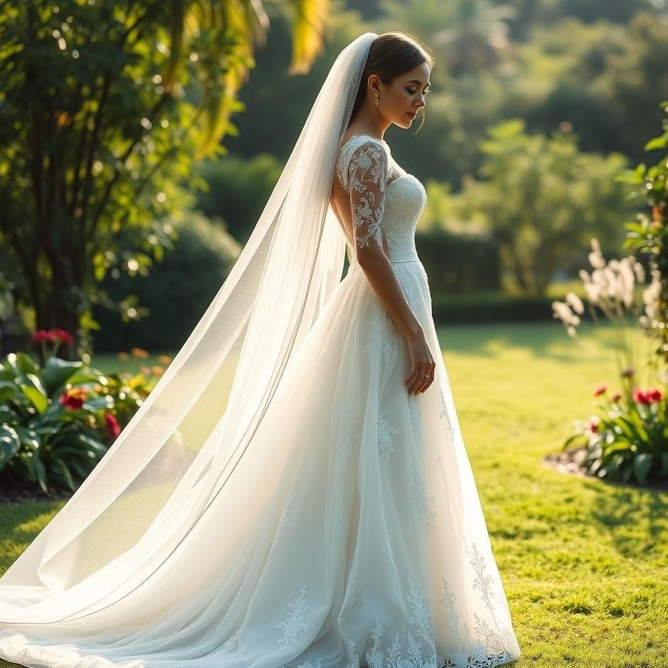 Dream : Having a wedding dress on