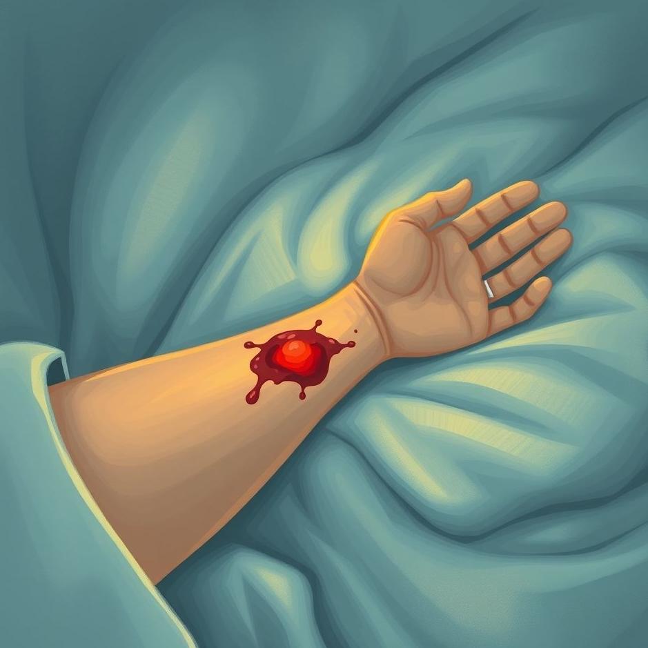 Dream : Having a wound on your arm in a dream