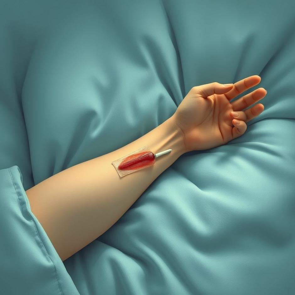 Dream : Having arm hair removed in a dream