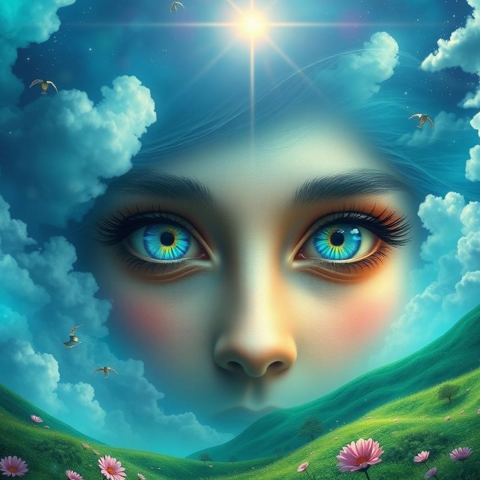 Dream : Having beautiful eyes in a dream