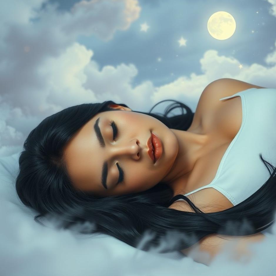Dream : Having black hair in a dream