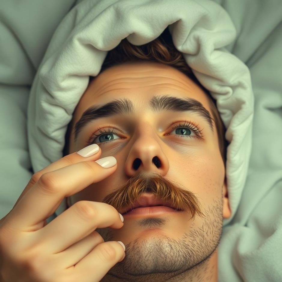 Dream : Having eyebrows and moustache plucked in a dream