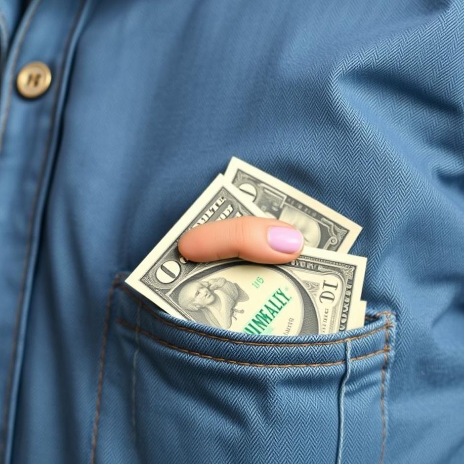 Dream : Having money stolen from your pocket 