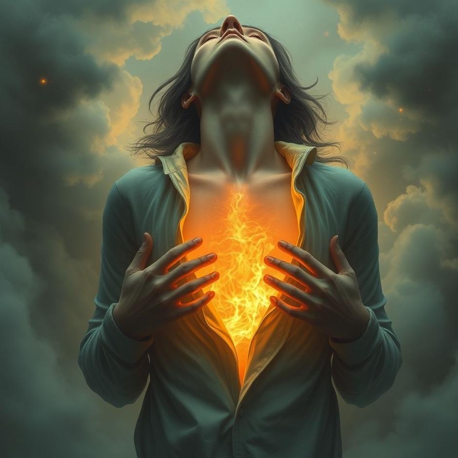 Dream : Having one's chest split open in a dream