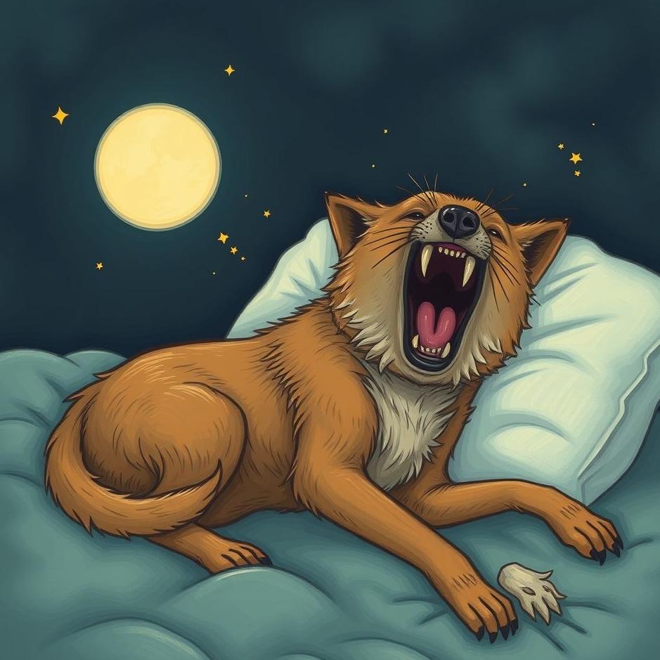 Dream : Having rabies in a dream