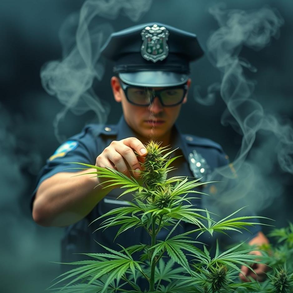 Dream : Having the police catch marijuana in a dream