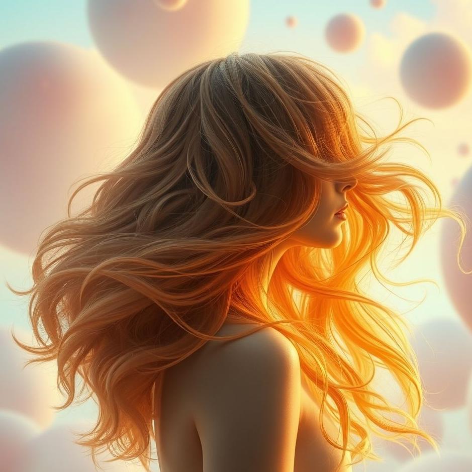 Dream : Having thick hair in a dream