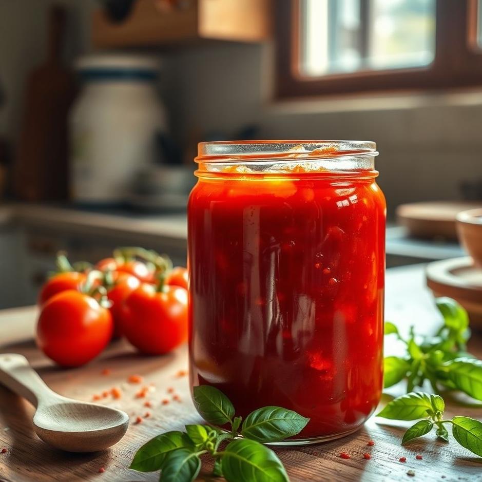 Dream : Having tomato paste in a glass jar 