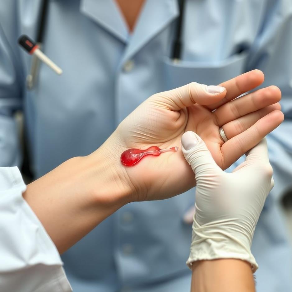 Dream : Having white blood drawn 