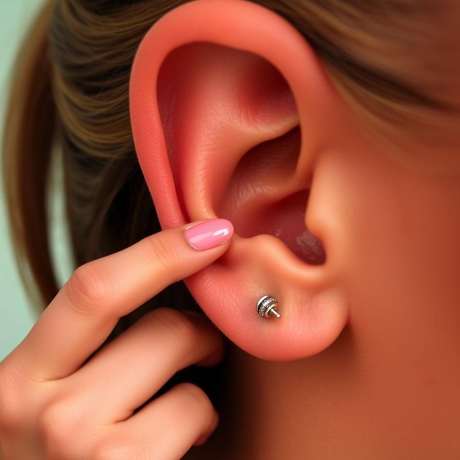 Dream : Having your ear pierced