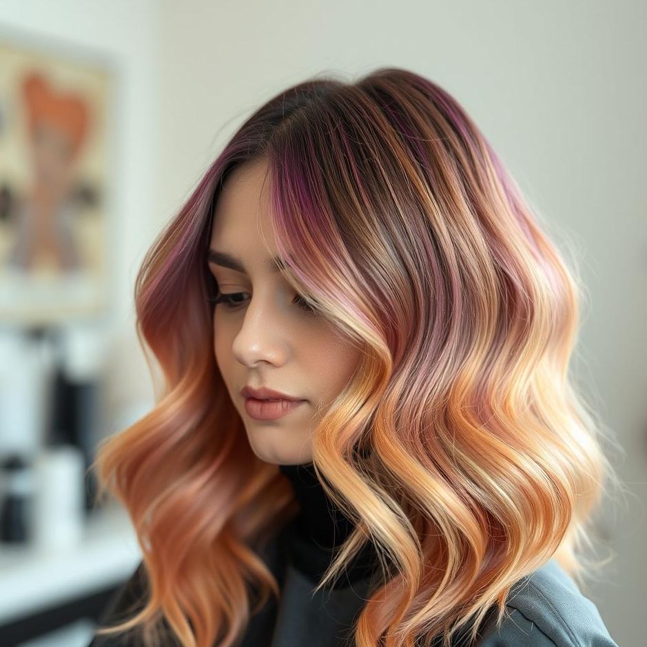 Dream : Having your hair cut and dyed in a dream