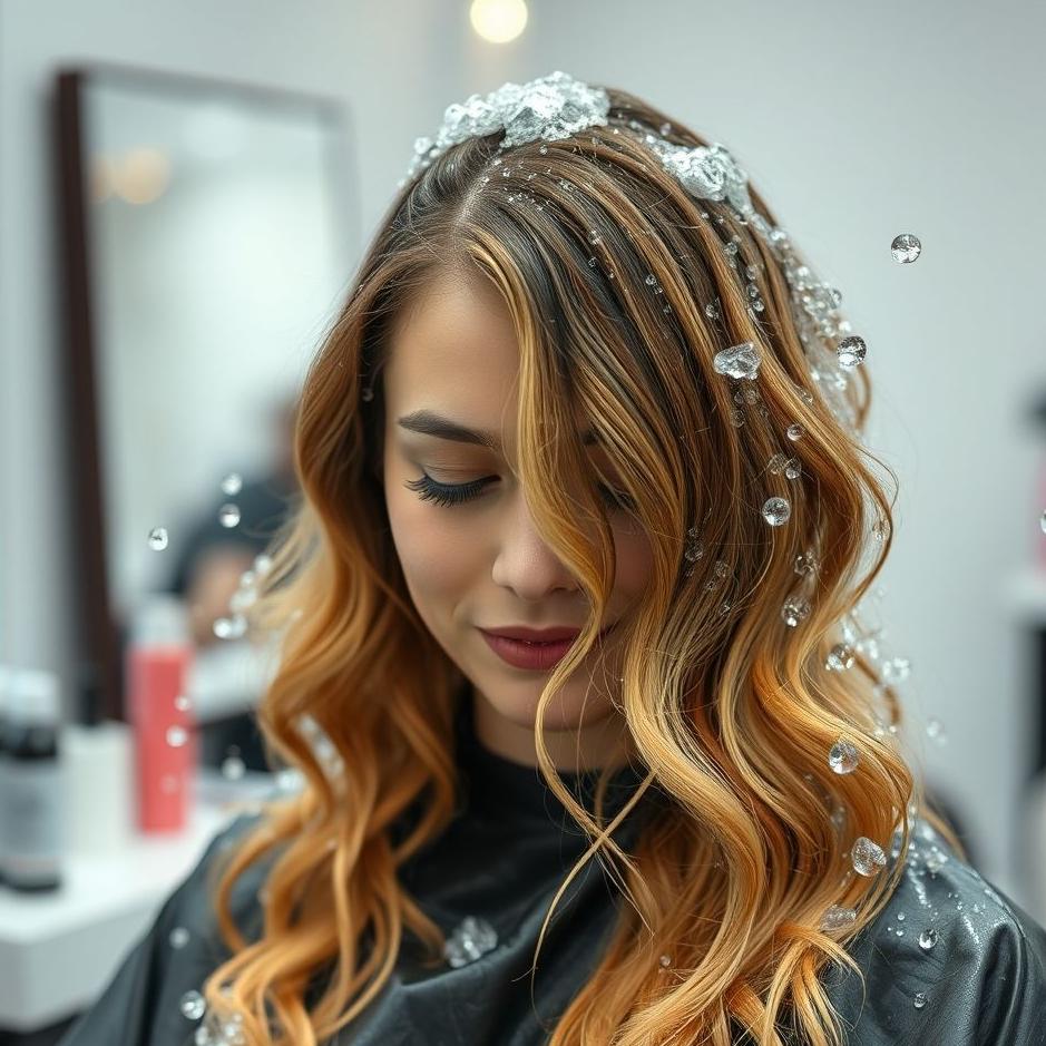 Dream : Having your hair washed at the hairdresser in a dream