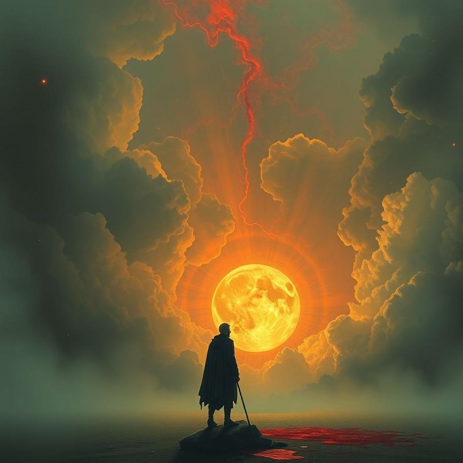 Dream : He took blood from standing in the dream