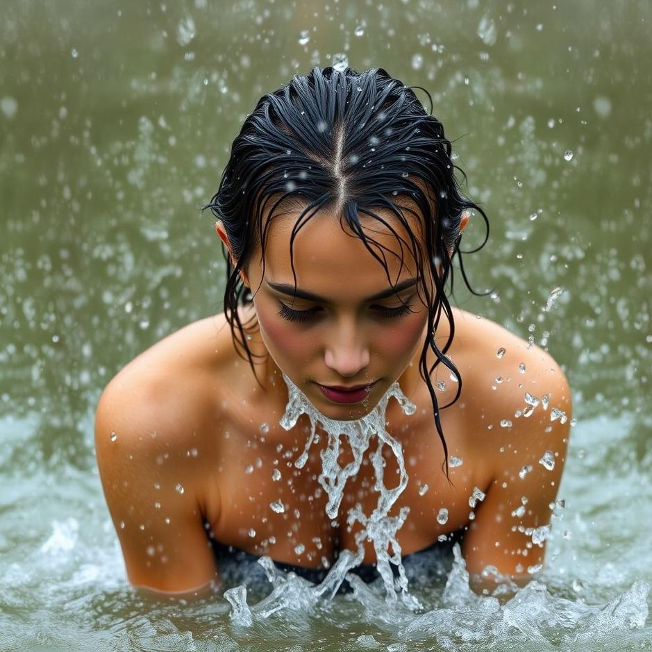 Dream : Head getting wet 