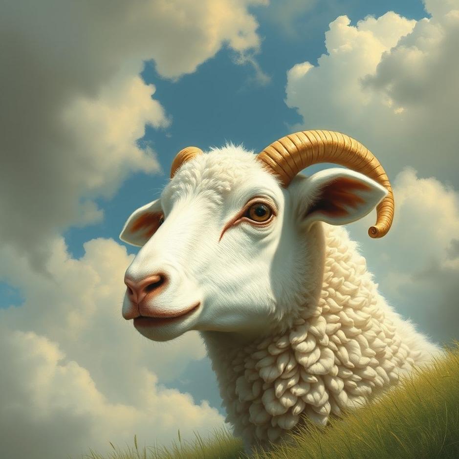 Dream : Head of lamb in a dream