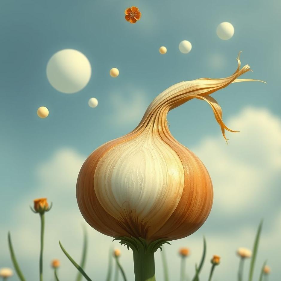 Dream : Head onion in a dream