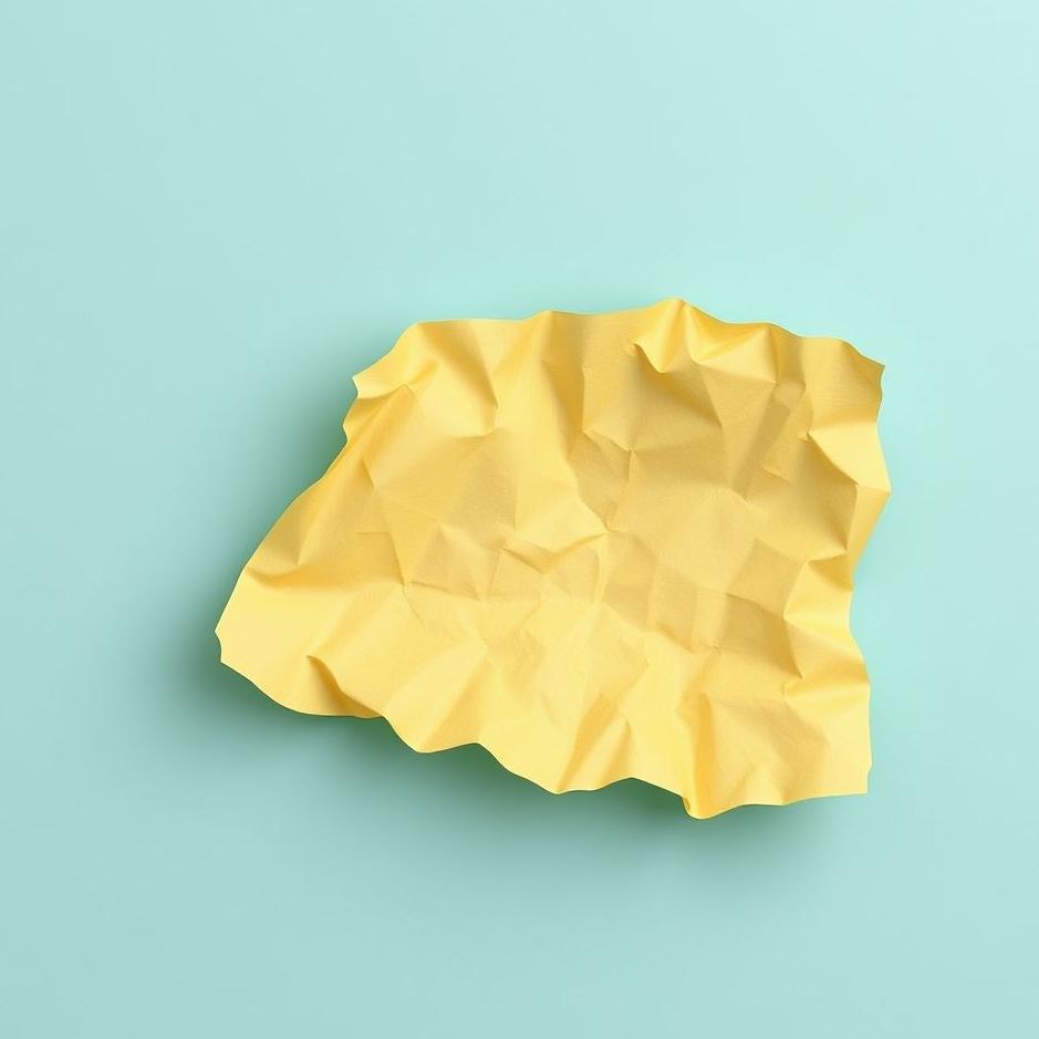 Dream : Head paper in a dream