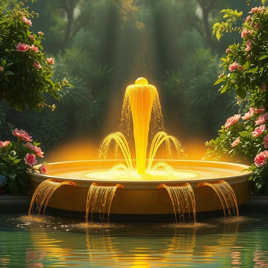 Dream : Hear gold spout in the dream