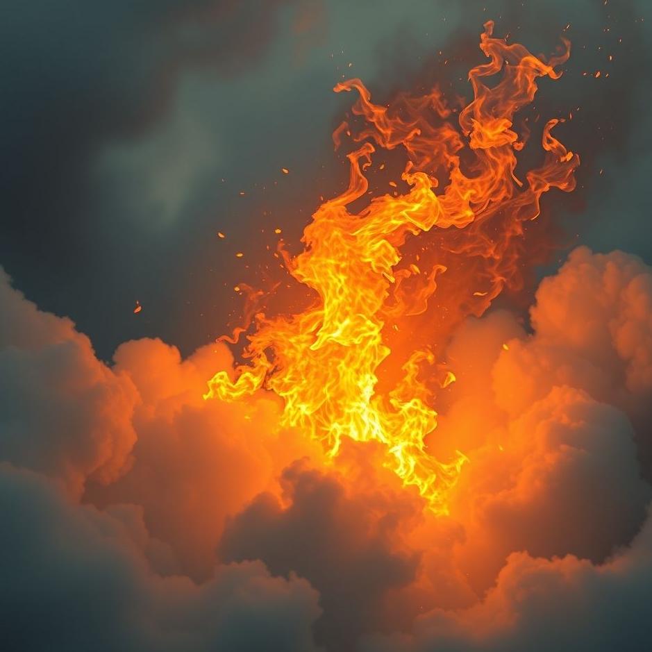 Dream : Hear the voice of fire in the dream