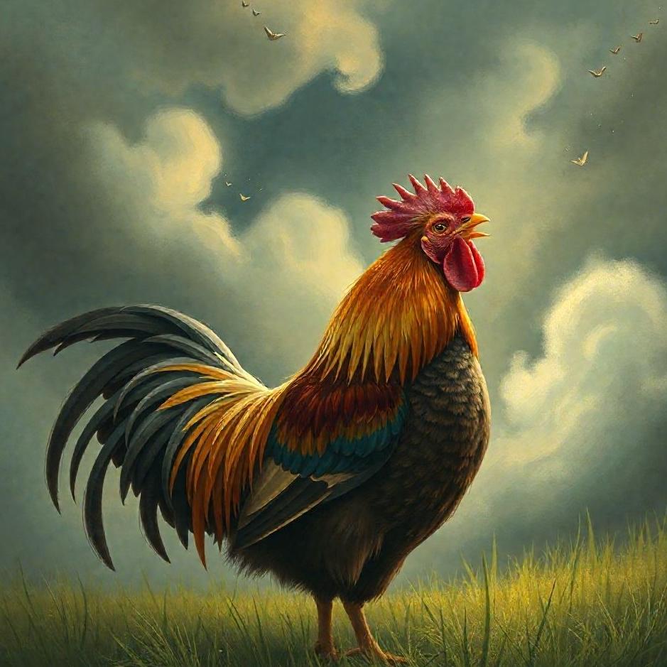 Dream : Hearing a rooster crowing in a dream