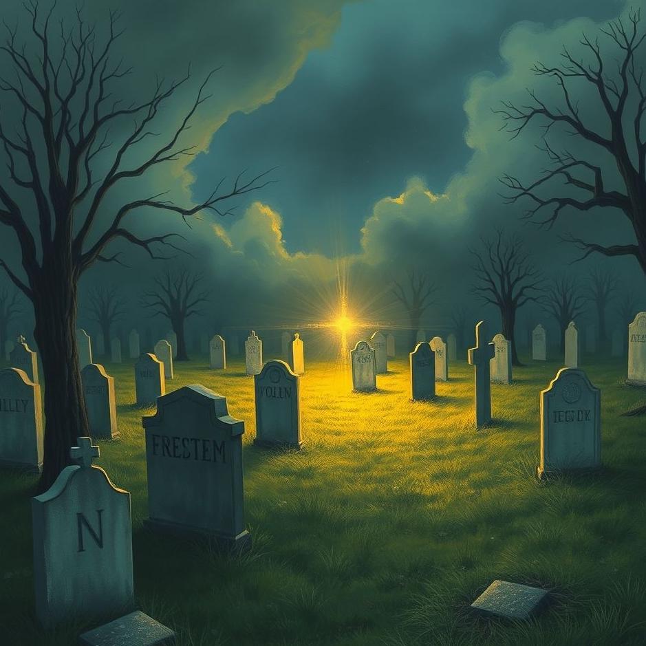 Dream : Hearing a voice in a cemetery in a dream