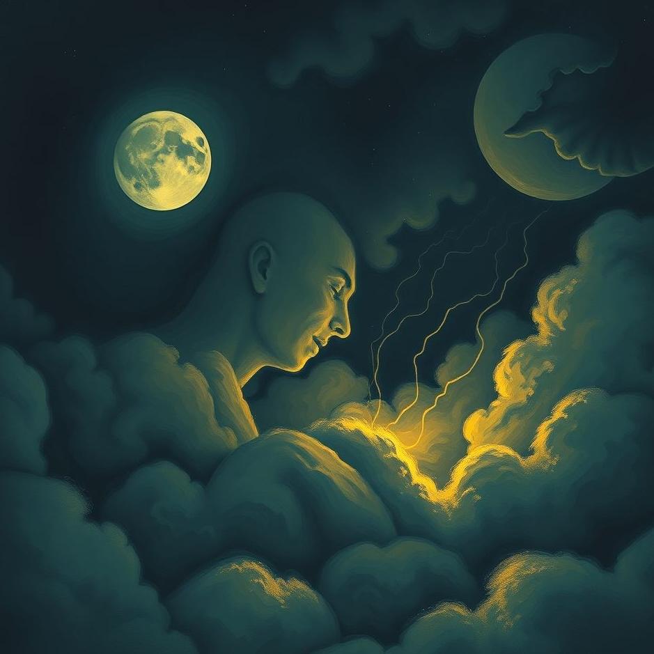 Dream : Hearing a voice in the dark in a dream