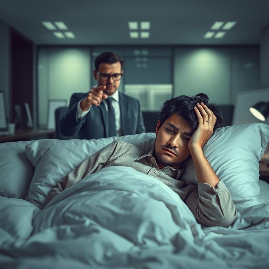 Dream : Hearing scolding from your manager in a dream