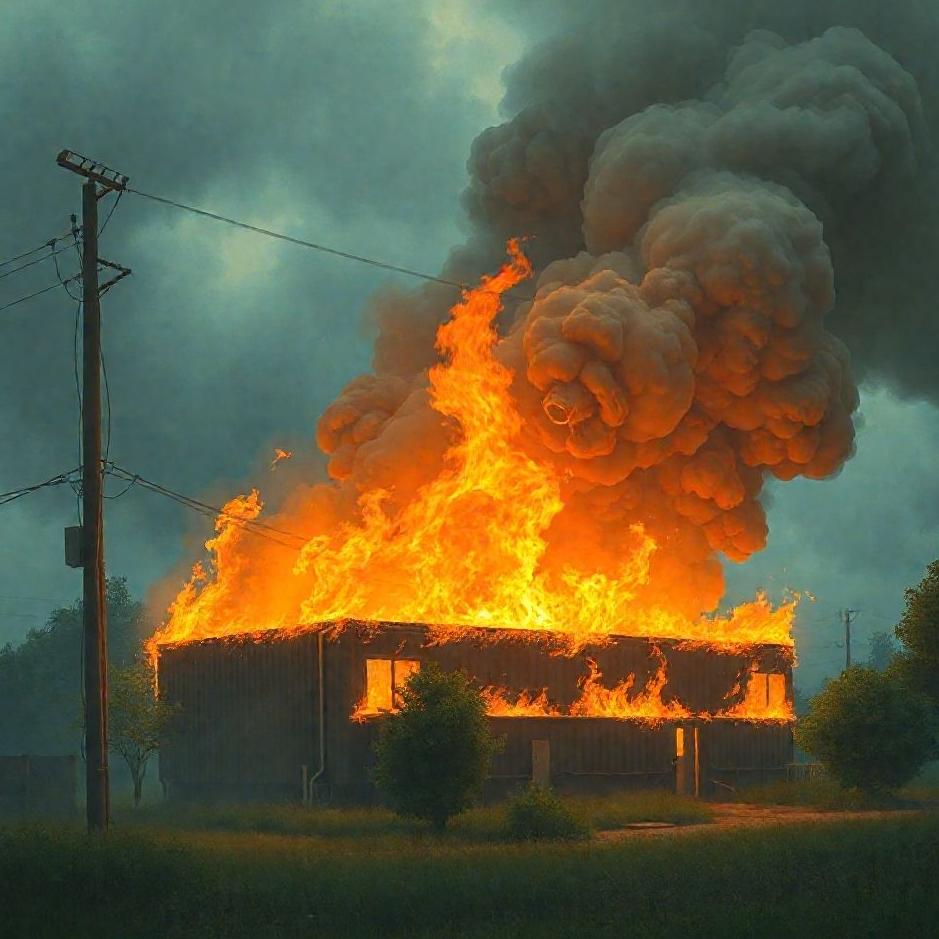 Dream : Hearing that your workplace is burning down in a dream