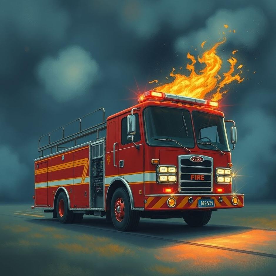 Dream : Hearing the sound of a fire engine in a dream