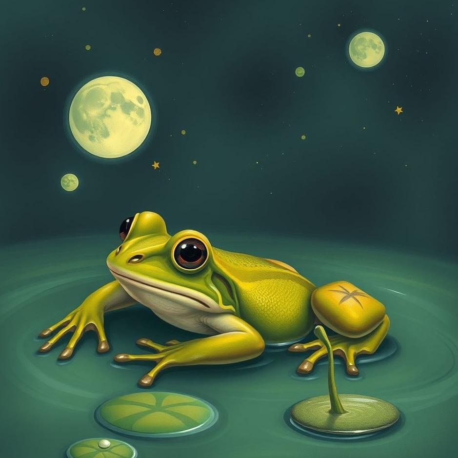 Dream : Hearing the sound of a frog in a dream