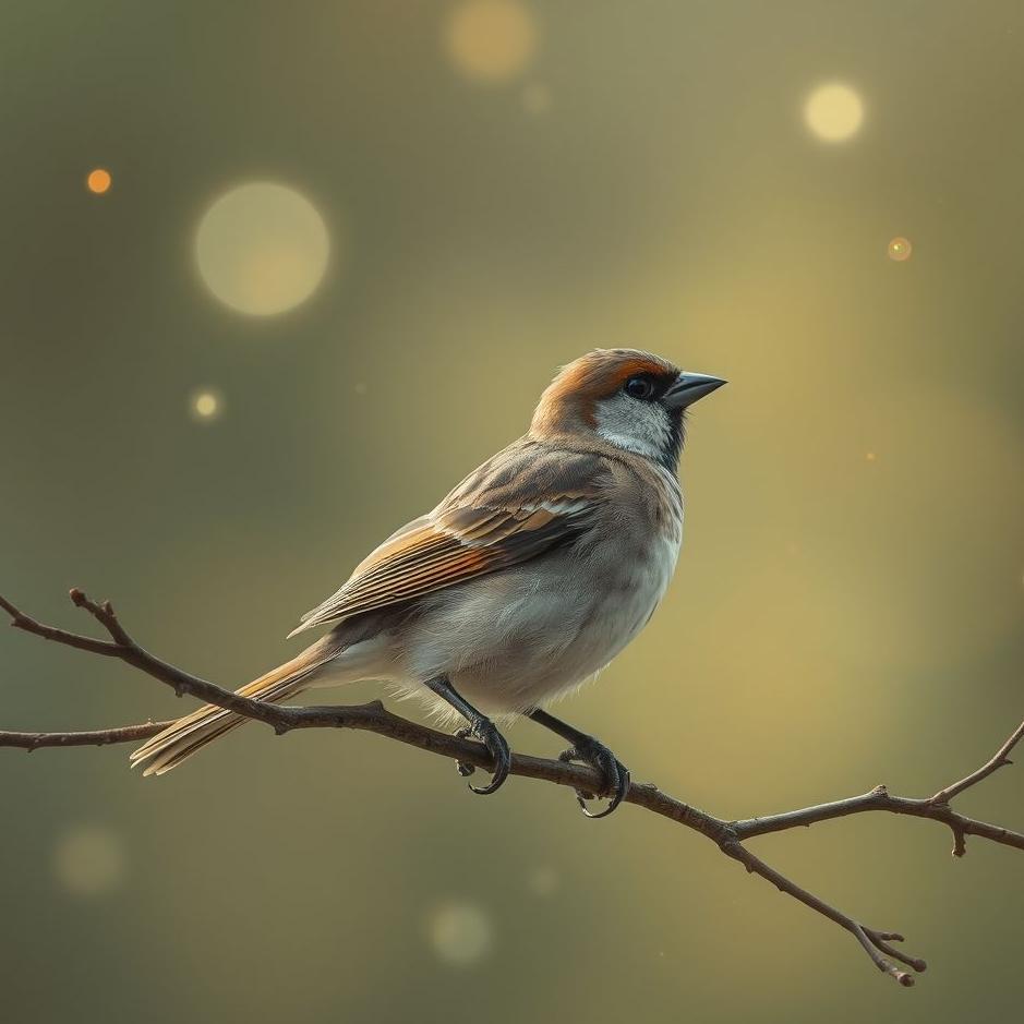 Dream : Hearing the sound of a sparrow in a dream