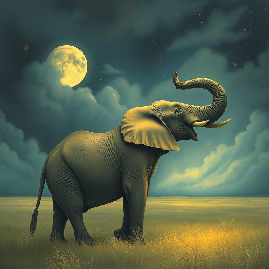 Dream Dictionary : Hearing the sound of an elephant in a dream