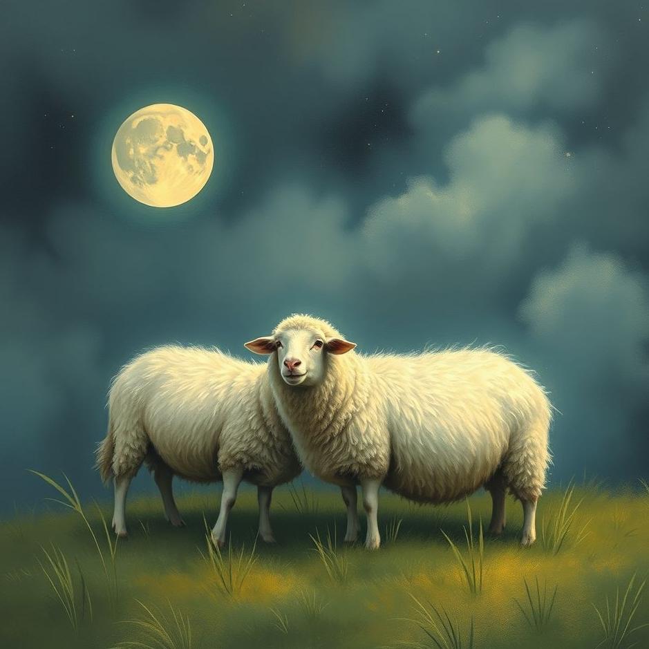 Dream : Hearing the sound of sheep in a dream
