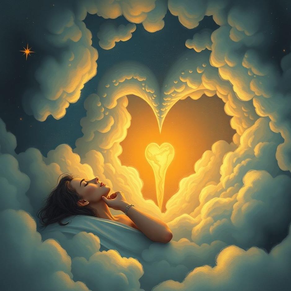 Dream : Hearing the voice of your heart in a dream