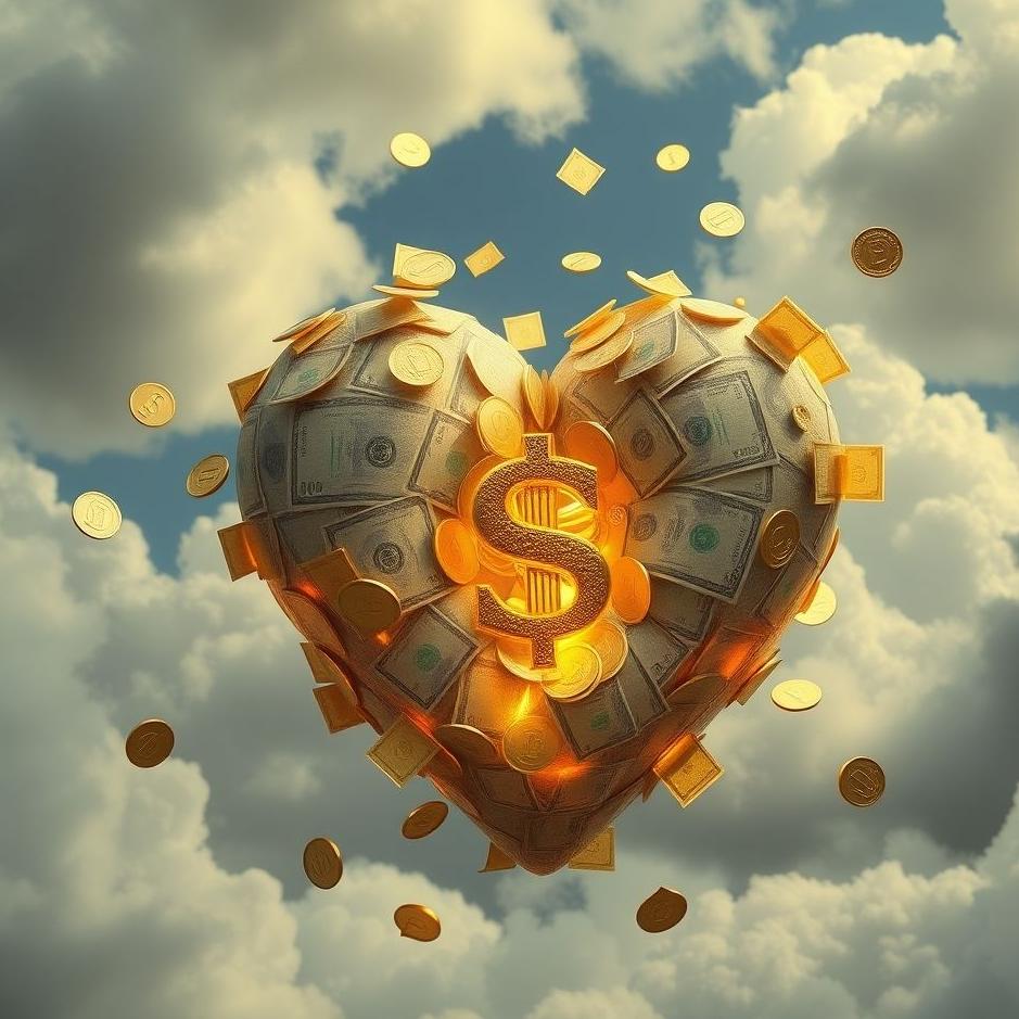 Dream : Heart of money in a dream