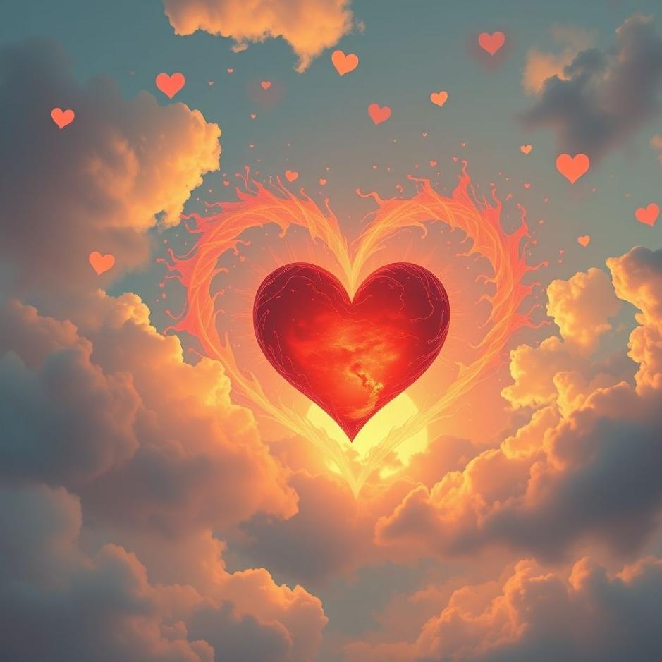 Dream : Heart picture in a dream