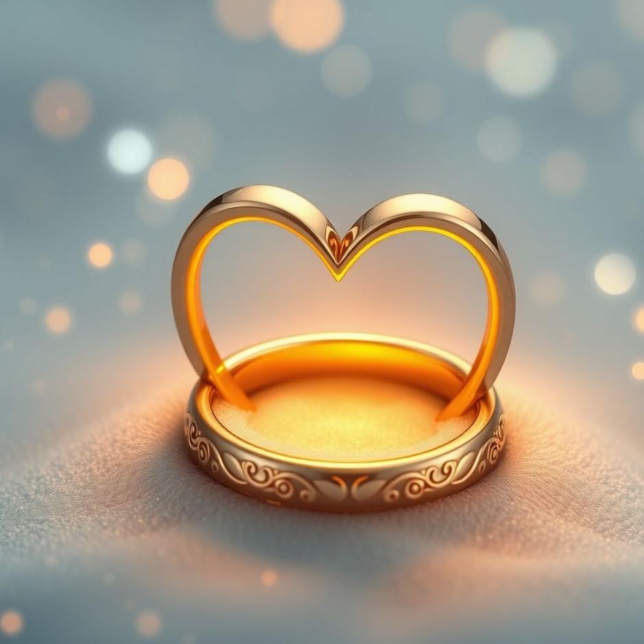 Dream : Heart ring in a dream