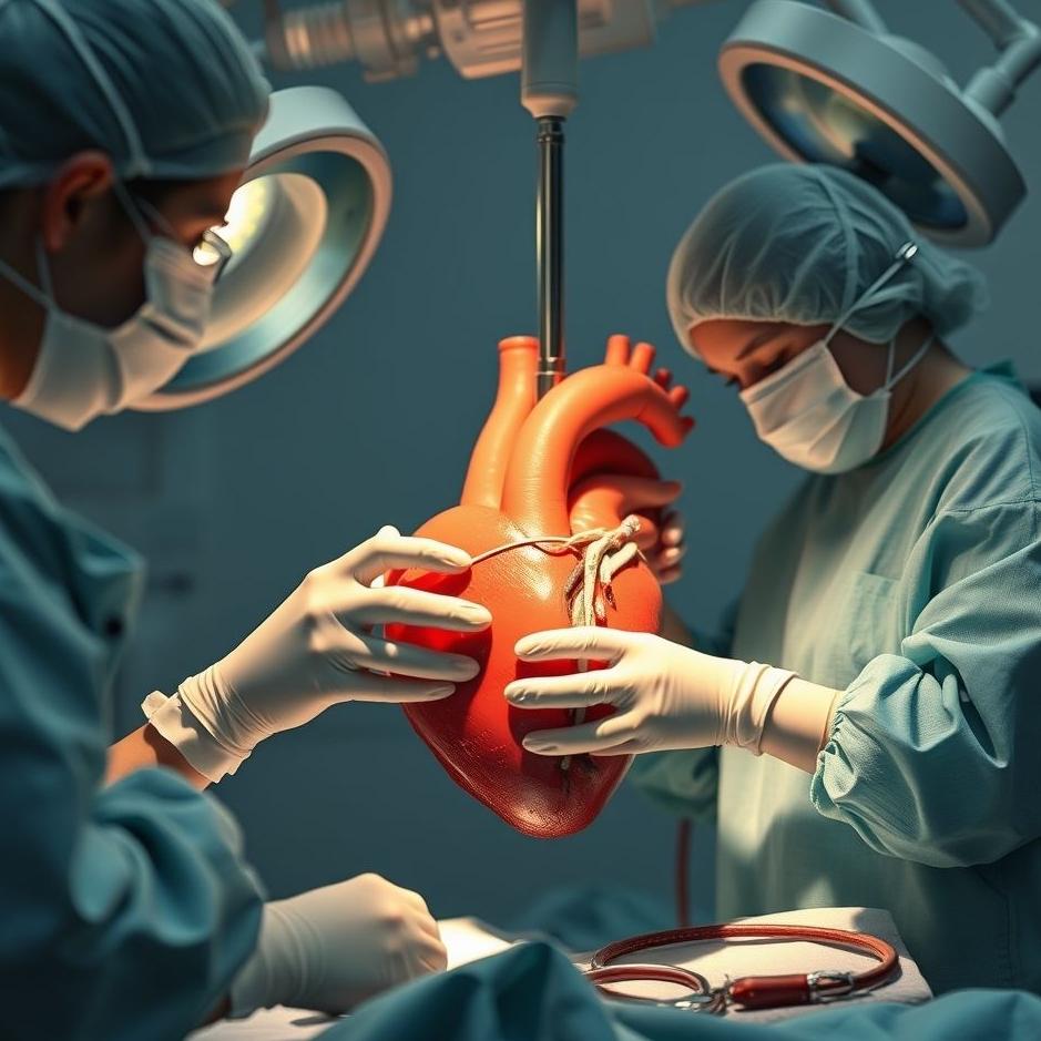 Dream : Heart surgery preparation in a dream